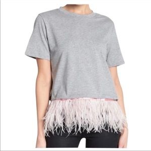 Lea & Viola Feather tshirt